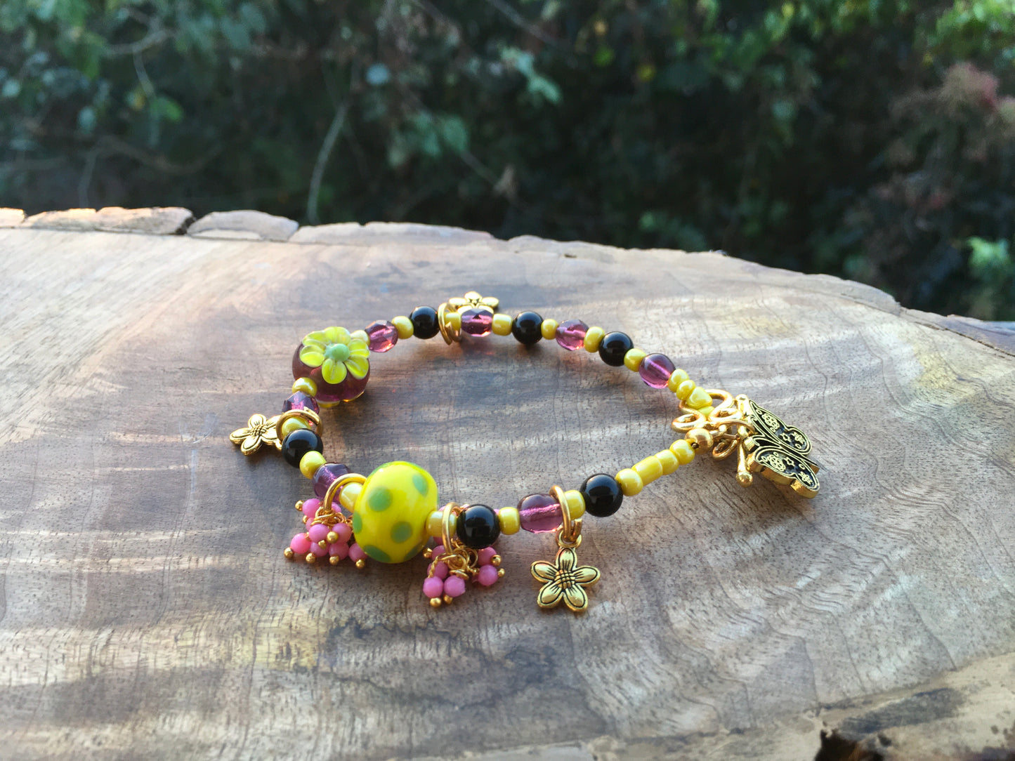 May this obsidian bracelet, absorb, block and transform all negative energies around you. Obsidian is believed to be a stone of grounding and clarity. It helps to coBraceletsSpectakLemon Sorbet