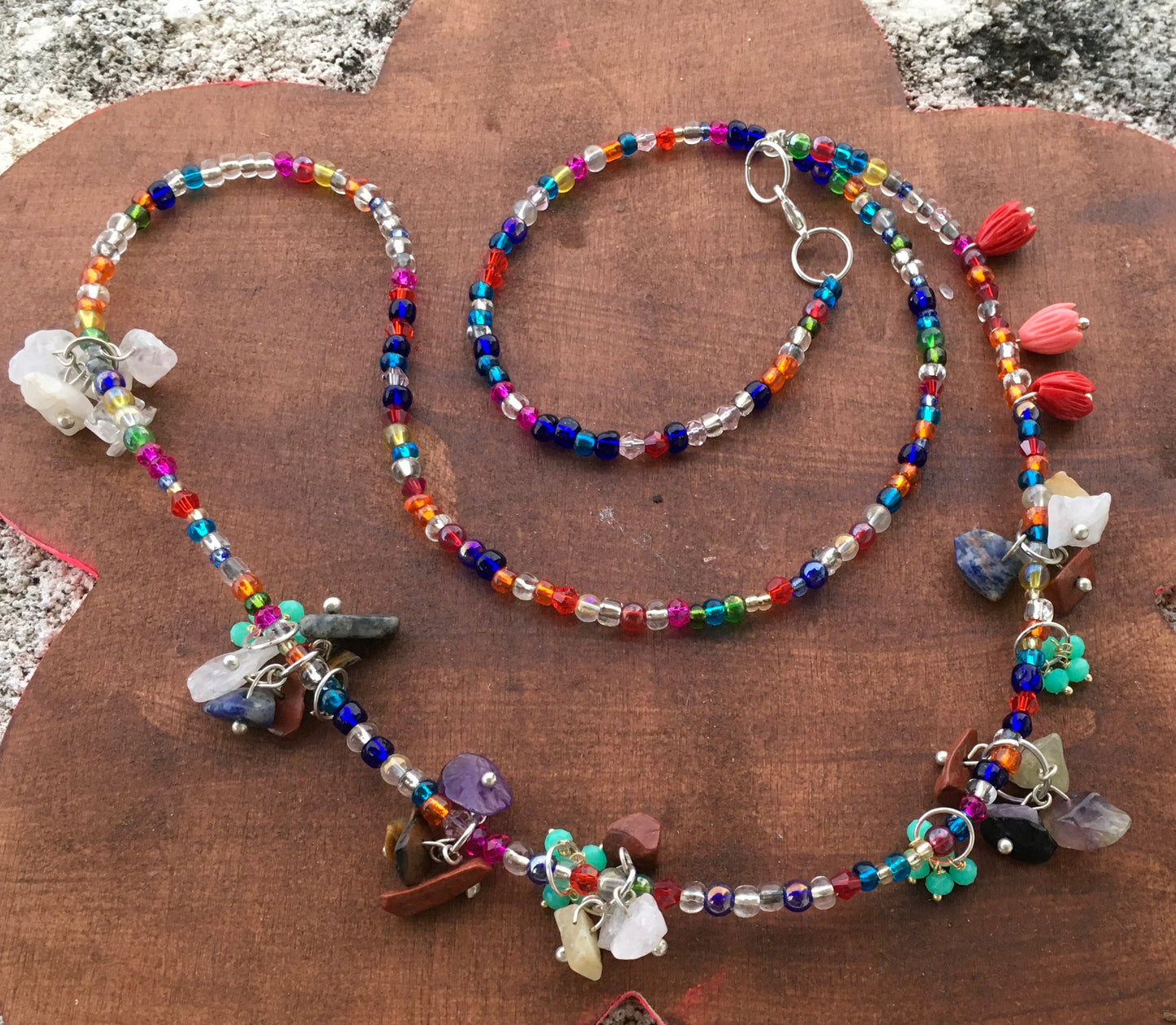 Embrace the guidance of the goddess of the earth, as she grounds and protects you with our one of a kind, multi crystal belly chain.Belly chainSpectakGaia’